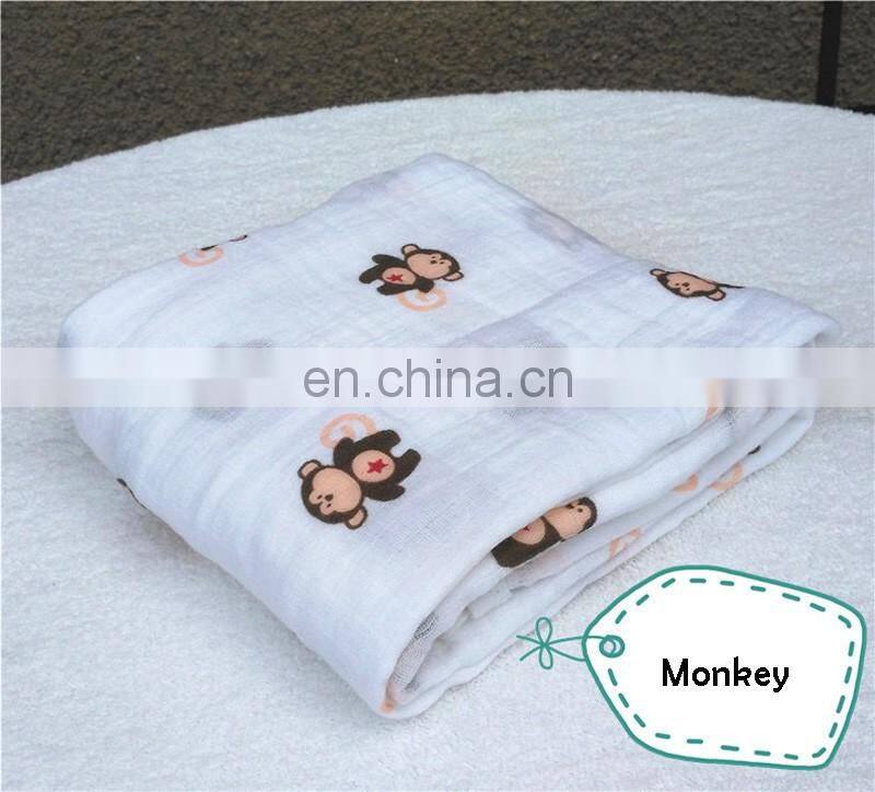 Elinfant organic 100% bamboo Cotton Baby Swaddle Wrap, Muslin Swaddle Baby Blanket