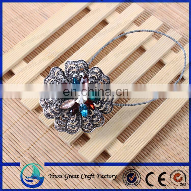 fancy magnetic curtain tiebacks