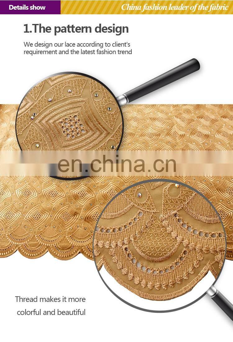 New product heavy swiss voile african lace styles