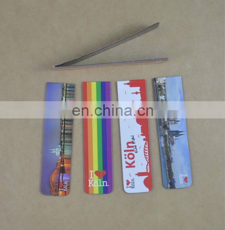 New arrived cheaper and beautiful craft folding magnetic bookmark