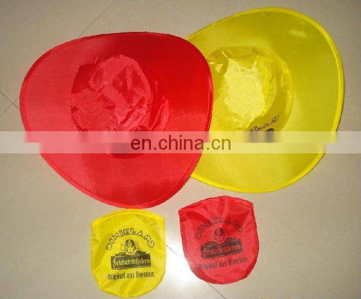 Fashion Acceccories type pocket hat ,190T foldable cap