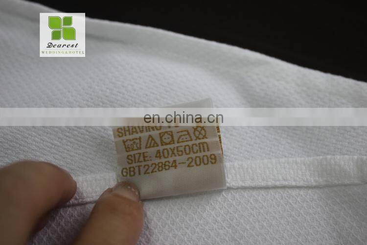 hotel White Birdseye Cotton shaving towel