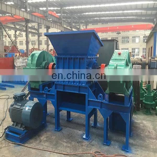 2-6t per hour capacity PP,PE Plastic tyre shredder machine, waste tire shredder for sale