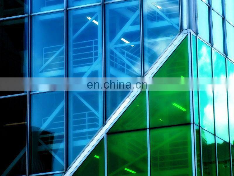 dark bronze flat tempered tinted Clear Colored Glass Panels