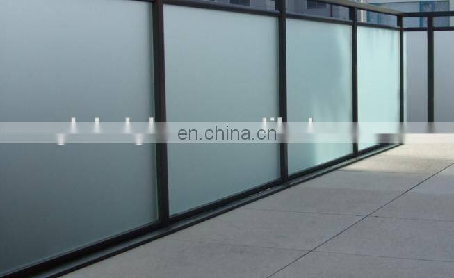 privacy keeping 5mm 6mm 8mm 10mm 12mm opaque white tempered glass high quality good price