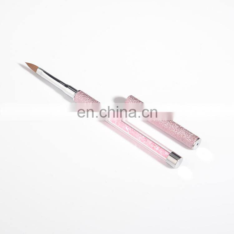 4# 6# Nylon Hair Acrylic Handle Nail Art Brush Sculpt brush