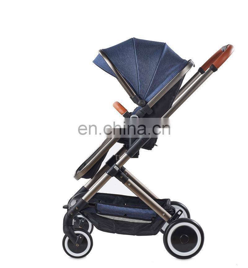 factory 2 in 1 aluminum alloy frame foldable pram pushchair stroller