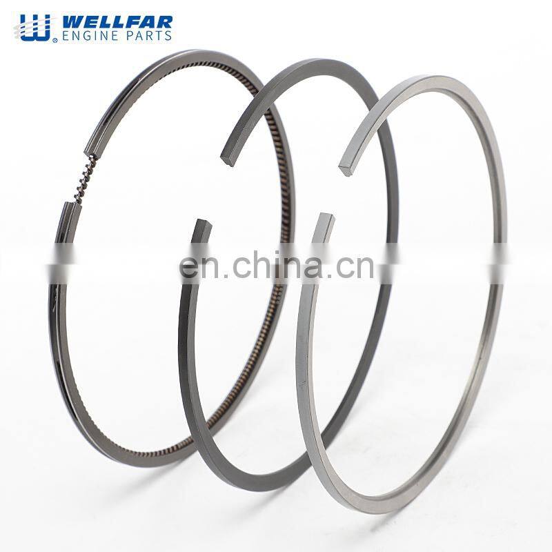 Diesel spare part 6CT piston ring 114 mm 4089644 with Plasma sprayed molybdnum