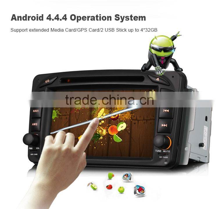 Erisin ES2507B 7" Mercedes Double Din Car DVD Player with GPS 3G WiFi Bluetooth