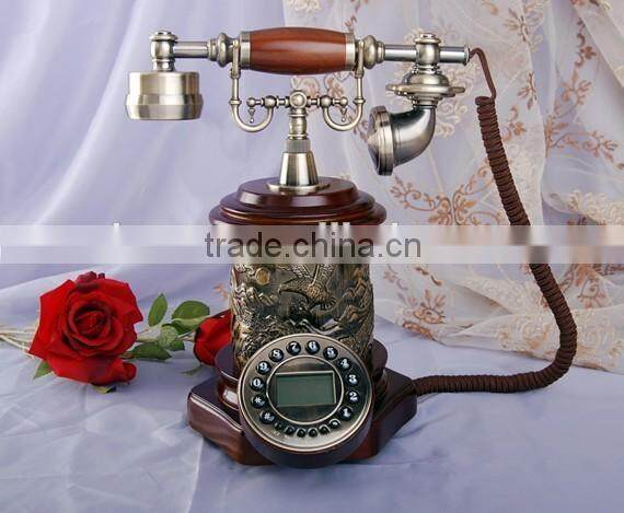 Decorative European antique telephone model
