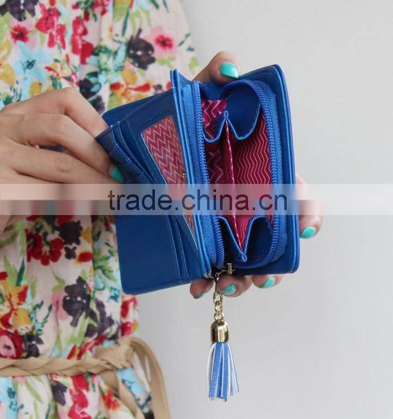 Mixed colorful purse Handbang for women Cartera Billetera para dama design with cartoon Giraffi