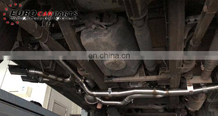 350D exhaust system fit for G-class W463 350D style 2018year before stainless steel make sound louder for 350D