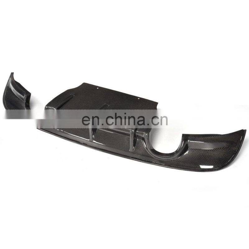 Carbon Fiber Auto Rear Diffuser Lip for Jaguar XE 2015 2016