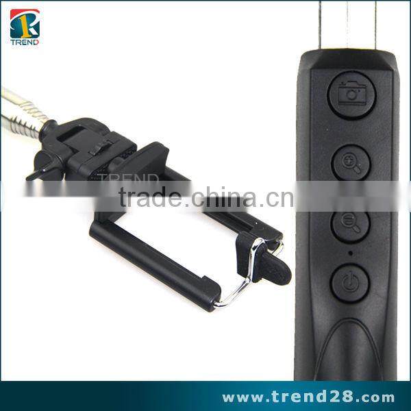 selfie stick bluetooth monopod with cable
