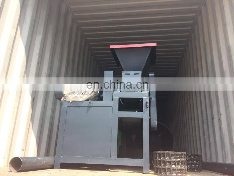High Efficiency Agricultural Waste Wood Charcoal Sugarcane Bagasse Briquette Machine Bamboo Charcoal Making Machine