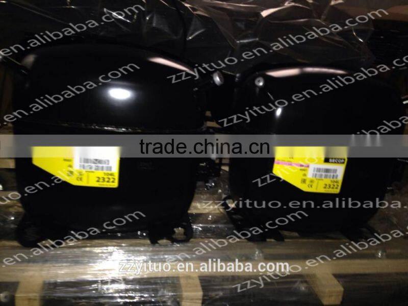 Fried frozen yogurt/Soft ice cream machine /Double flat round pans fry roll ice cream machine