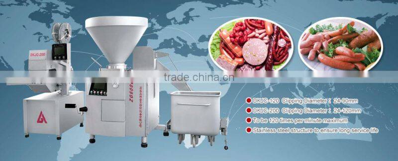 Meat processing trolley move is easy