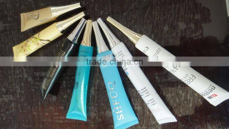 eye cream tube with special cap plastic tube for cosmetic soft tube