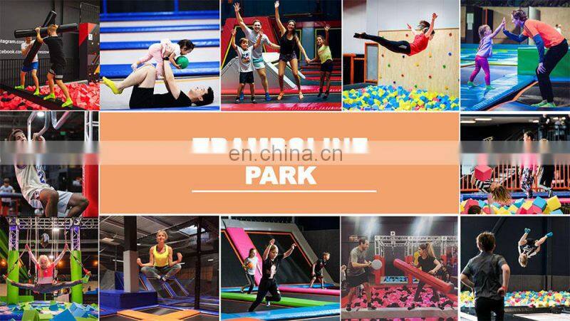 Cheap price professional commercial gymnastic equipment prices rectangle trampoline for indoor trampoline park