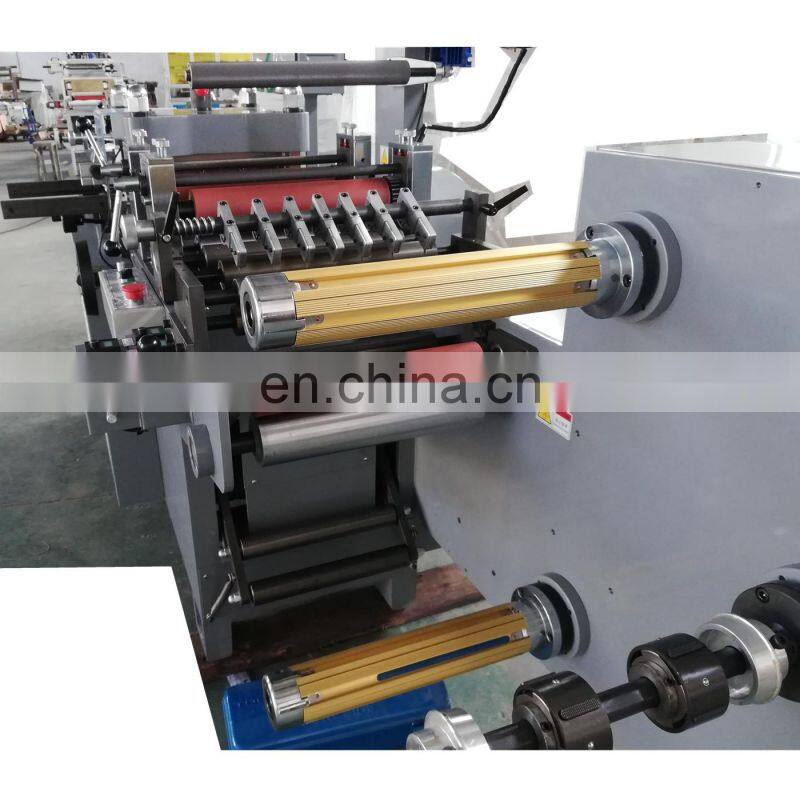automatic leather tag paper gold label hot foil stamping machine