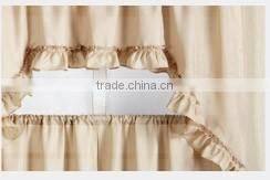100% Polyester Elegant Solid Window Curtain Made In China