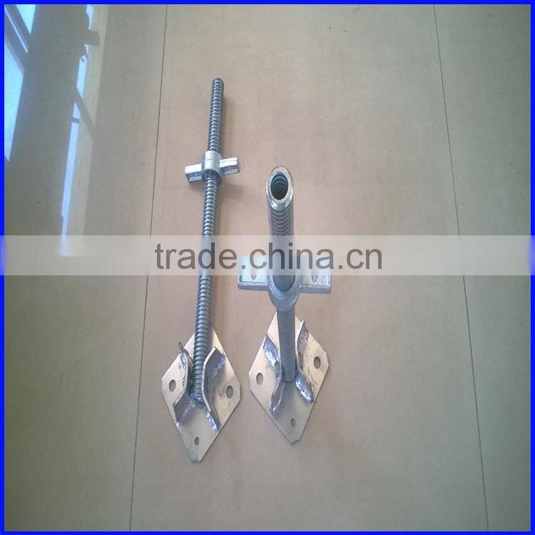 High strength hollow prop jack scaffolding price