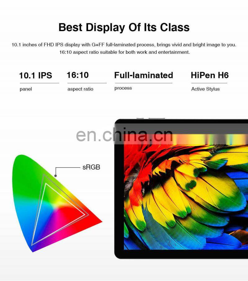 Hi10 XR Tablet/Laptop Win10 In tel Quad Core 6GB+128GB Notebook 3 in 1