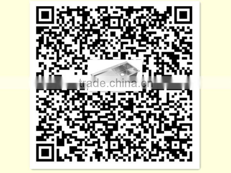 modern kitchen cabinet with drainboard sink RTS 101A-3