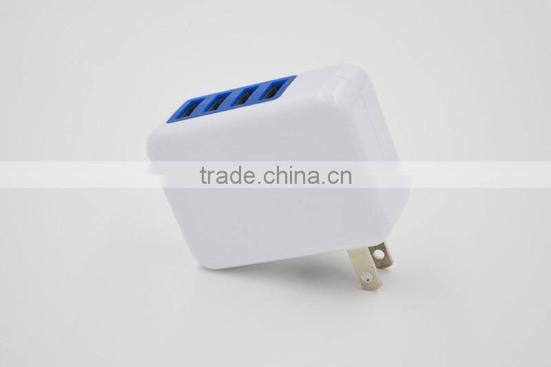 4.8A 9.6A wall mount usb charger