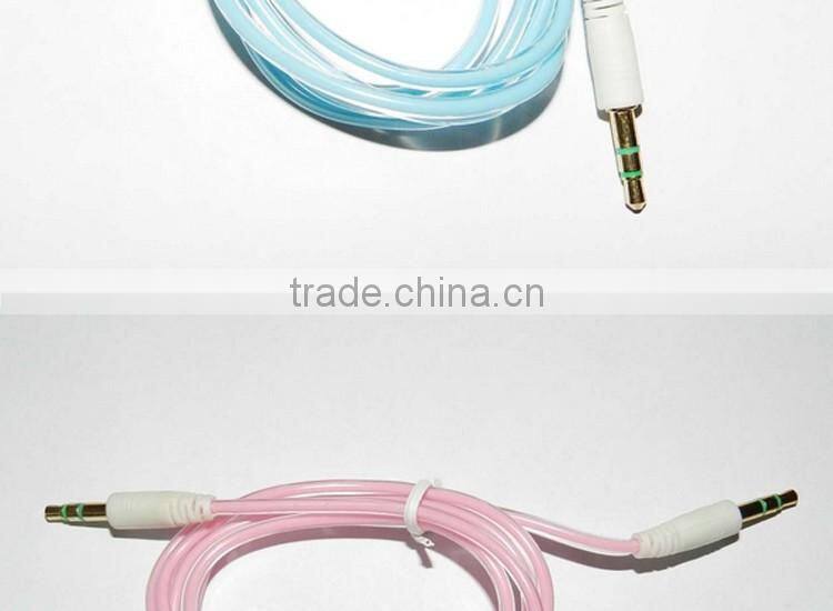 2016 best selling products high quality 3.5mm jack audio cable, audio male to male cable, car aux audio cable usb cable