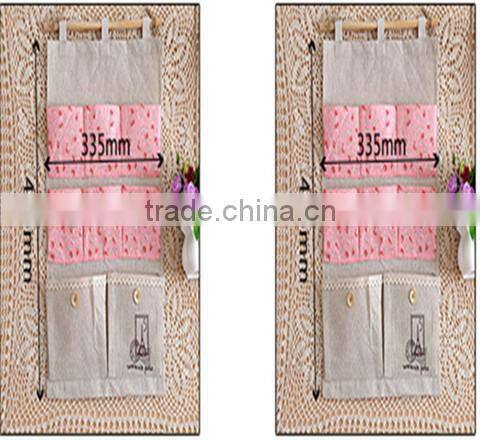 2015 Best Selling Fabric Wall Storage Bag Hanging