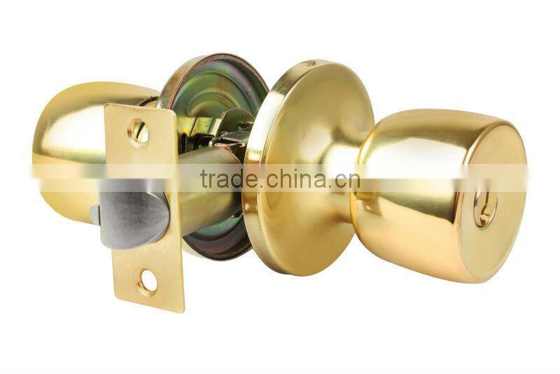 Tubular knobset KY570BK-PB