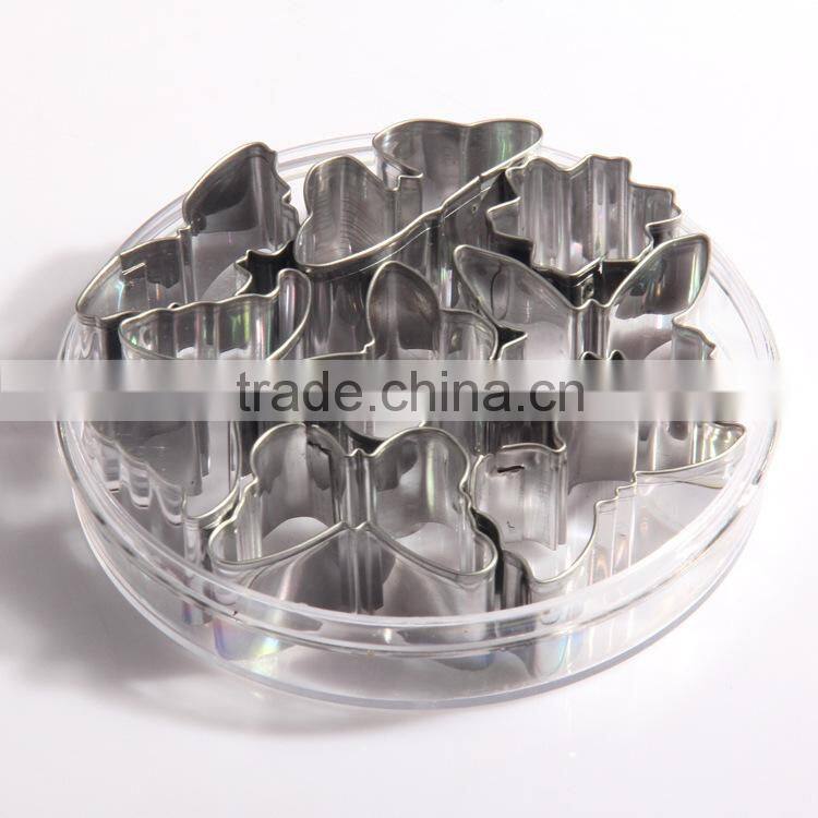 YangJiang factory manufature Cute hot sales McDull shaped stainless steel biscuits cutter mold