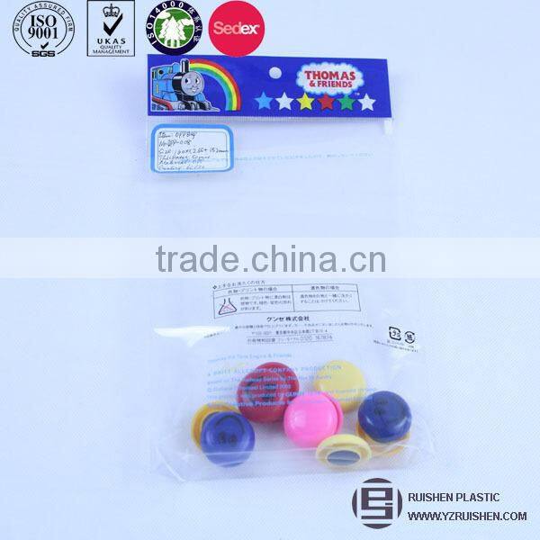 Transparent Green LDPE Double Sides Sealing Adhesive Packing Bags