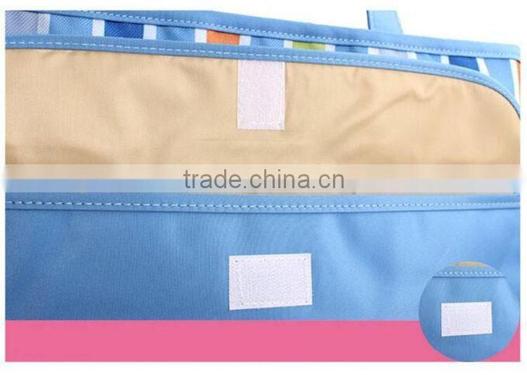 Wholesale tote one shoulder adult baby bag diaper bag