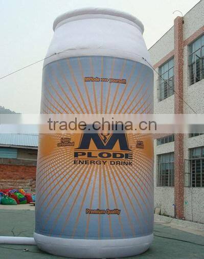 cheap inflatable coca cola bottle / inflatable bottle model for promition