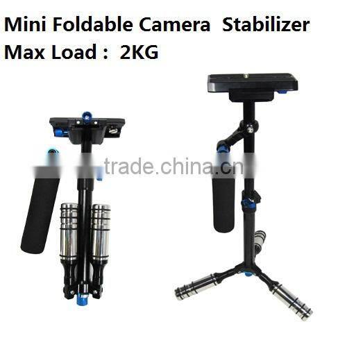 ET-ST01 Handheld Mini Cam Stabilizer China Steadicam for DV / DSLR / Digital Camera - Black + Silver stabilizer for camera
