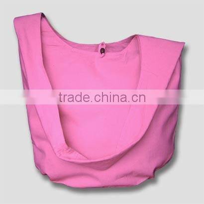 2016 Pink cotton monk moon bag