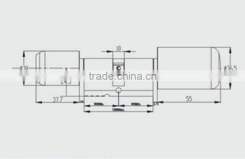 RECC810-60 New electronic cylinder
