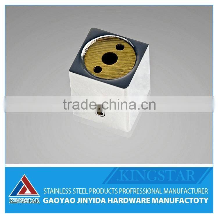 Factory selling well metal glass connectors.