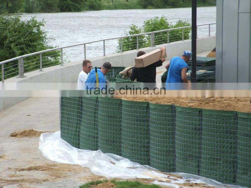 Sand barrier HESCO bastion bullet proof sand wall
