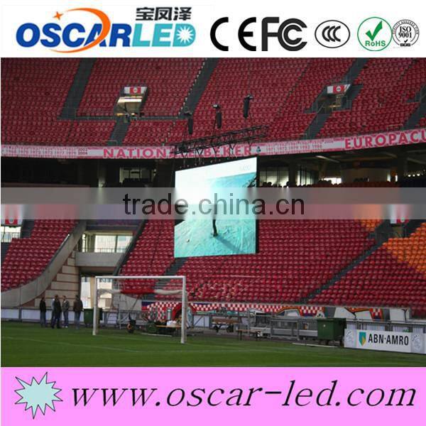 2015 brazil world cup football stadium led display stadium clock led display p10 flexible stadium flexible led display