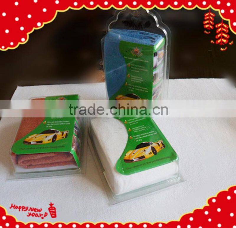 Super Absorbent Vehicle Dry and Polish Synthetic Shammy Cloth