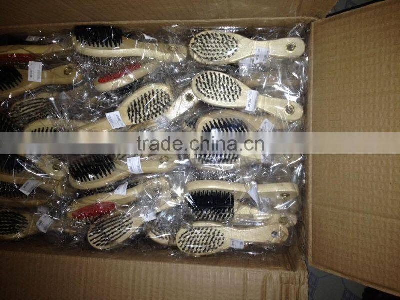 hot selling double sided dog brush pet grooming brush