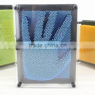 HPP203 2015 Novelty Gifts 3D Pinart( Color Plastic Pin),Abstract pin art