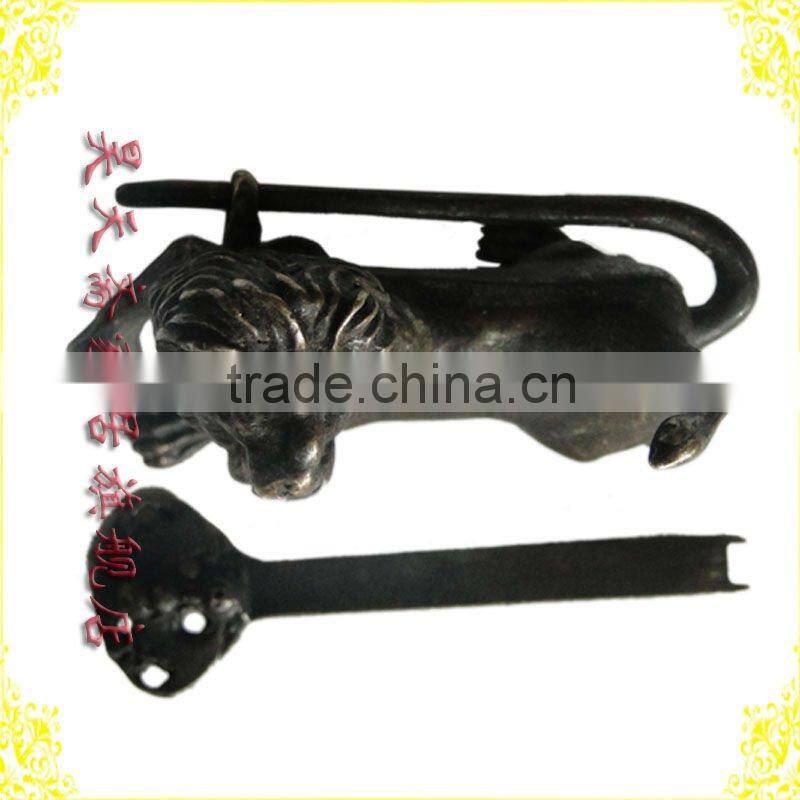 Antique brass copper Lock & Key for chinese furniture