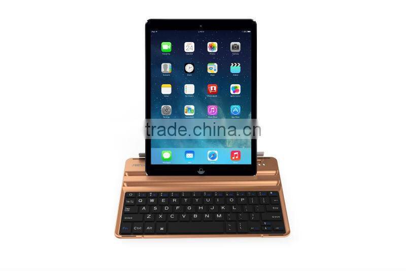Solar Panel Bluetooth Keyboard - For iPad, Android Tablet and Phone