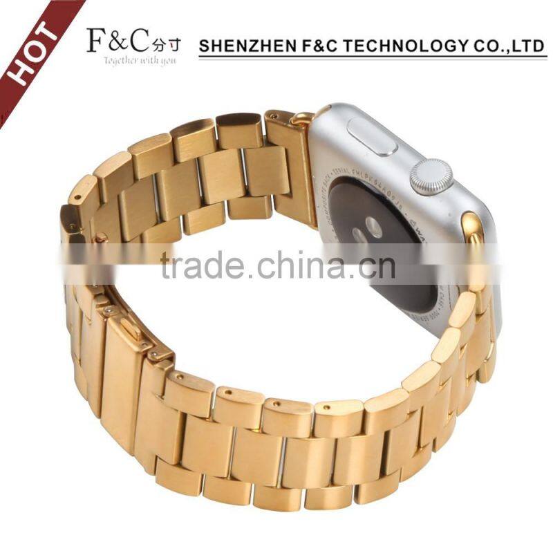Hot selling Fashion high quality stainless steel band smart watchband for apple watch stainless steel band