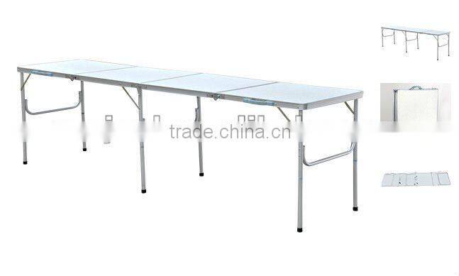 8 feet folding aluminum camping table