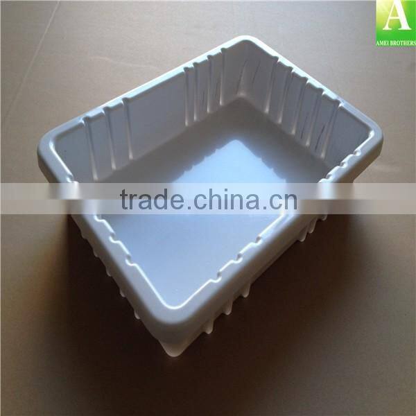 vacuum forming products of plastic cosmetic trays HIPS/ABS thermoformed molding